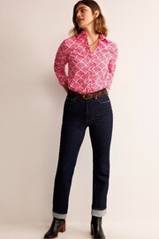 Boden Pink Sienna Cotton Shirt - Image 1 of 6