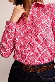 Boden Pink Sienna Cotton Shirt - Image 5 of 6