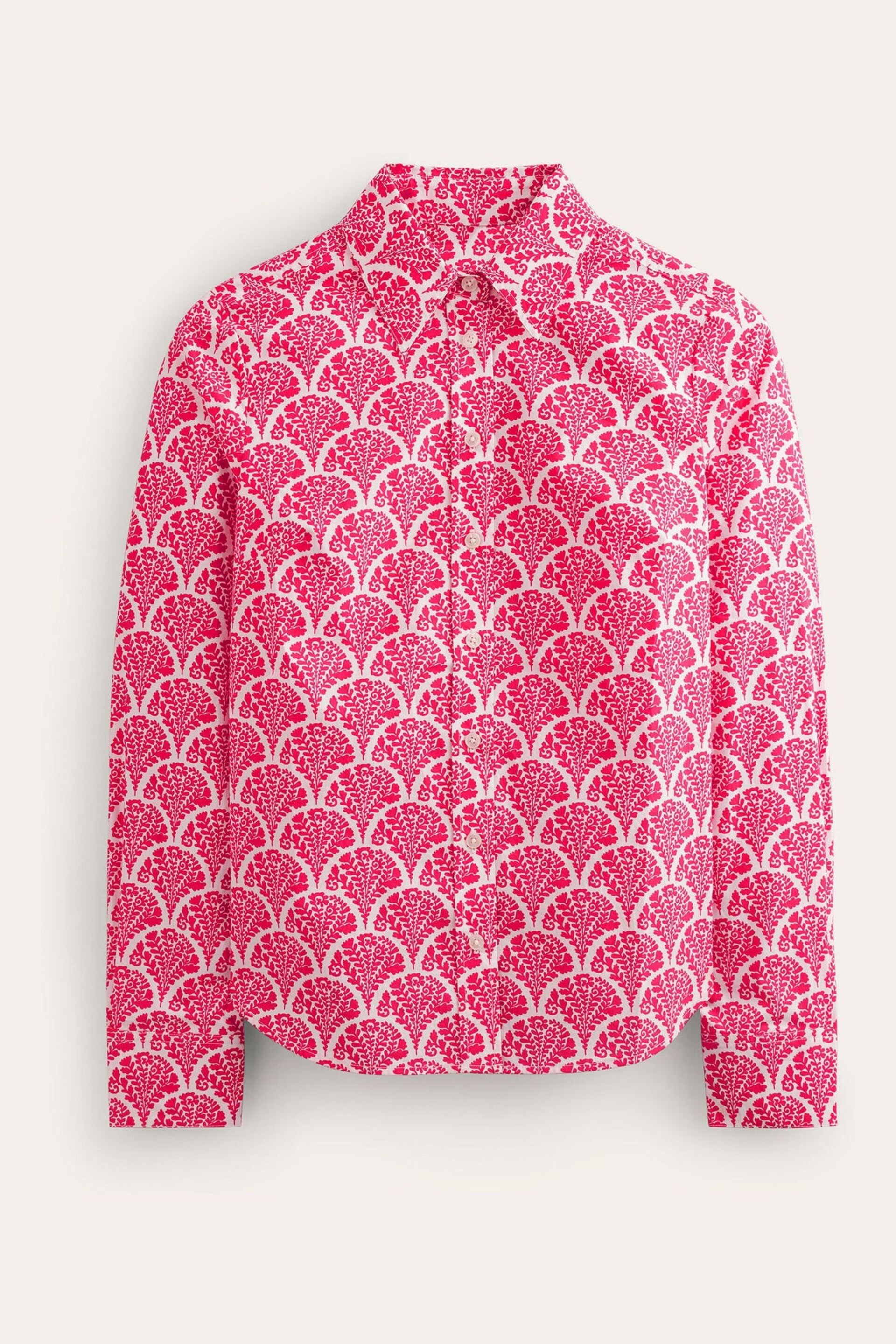 Boden Pink Sienna Cotton Shirt - Image 6 of 6