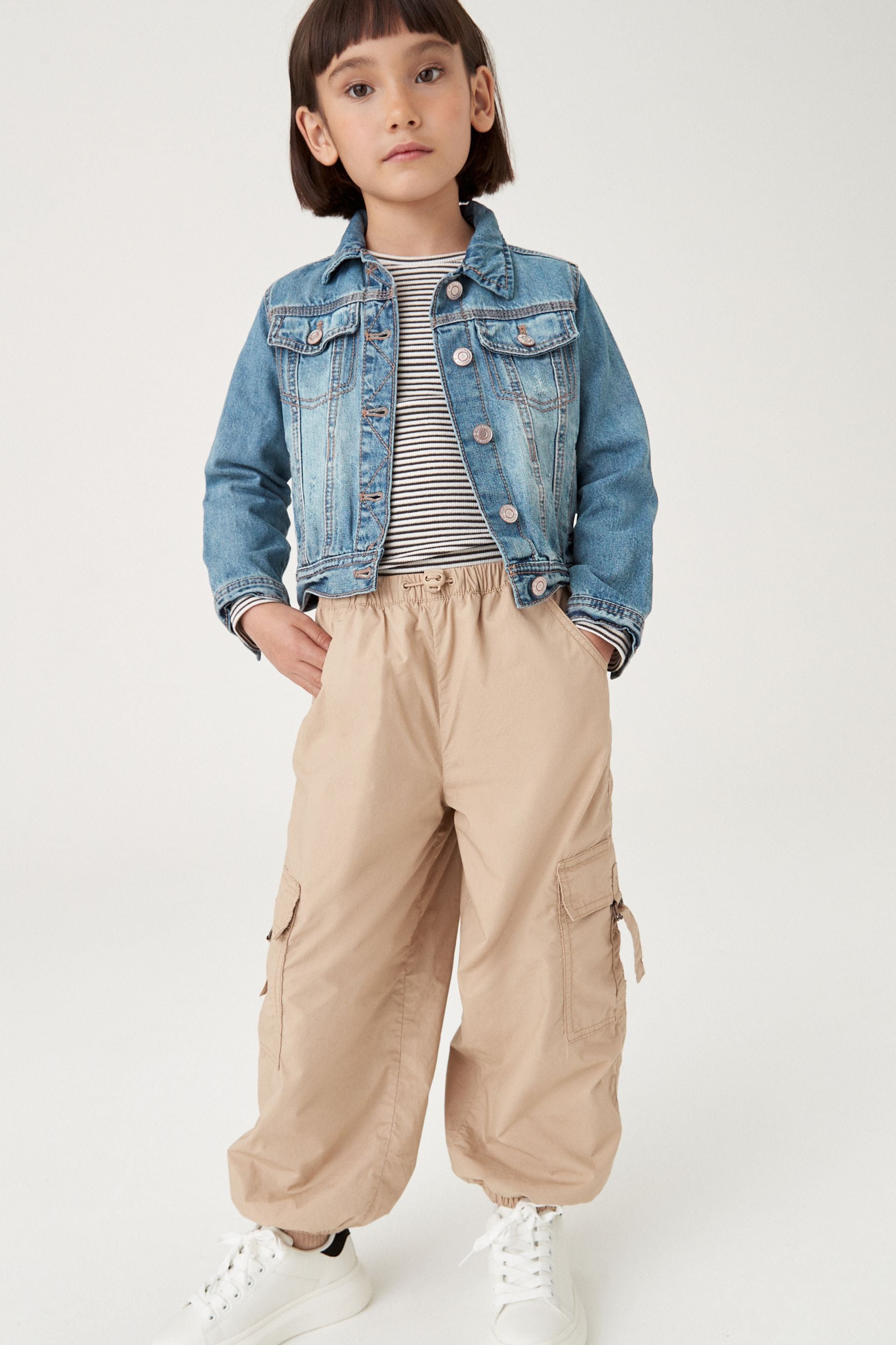 Girls denim jacket uk cheap