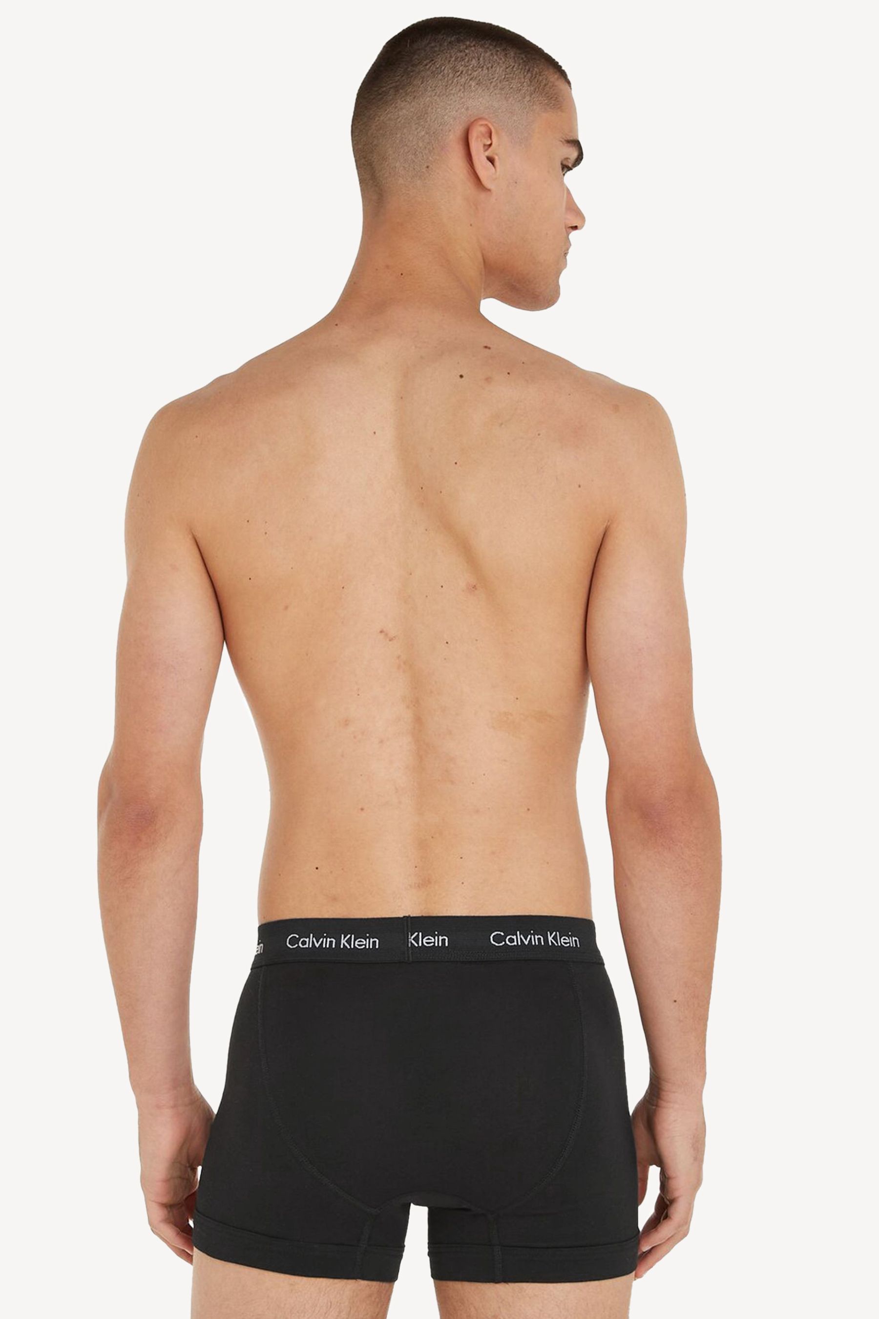 Mens calvin klein top trunks 3 pack