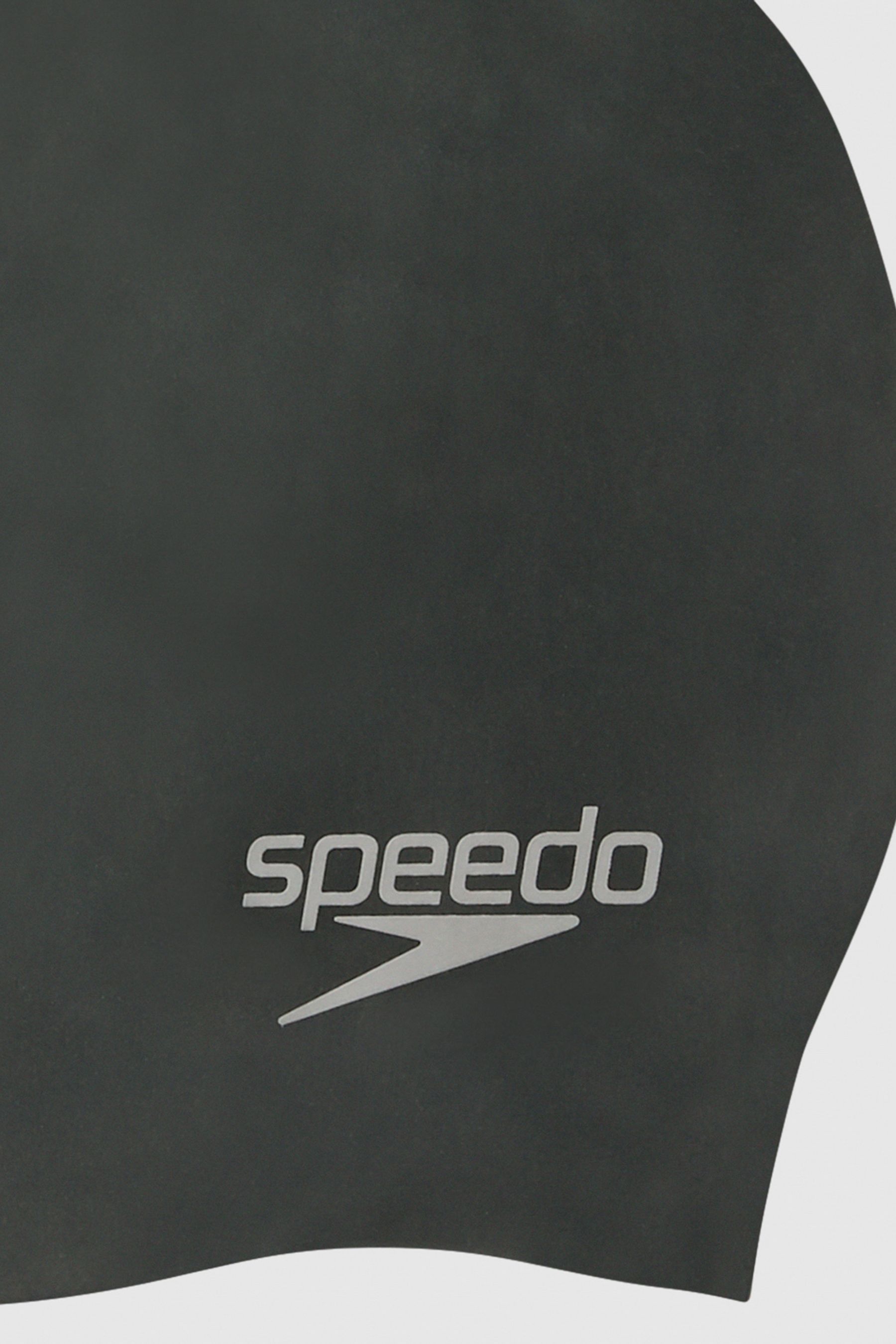 Buy Speedo Black Adults Plain Moulded Silicone Cap from the Next UK online shop