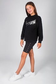 Pineapple Black Logo Girls Sweatshirt - Image 5 of 7