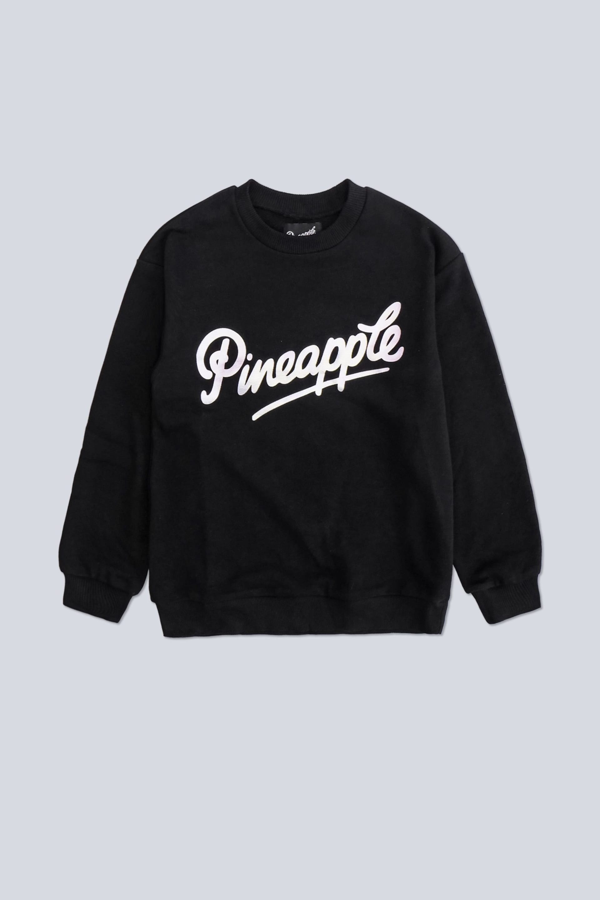 Pineapple Black Logo Girls Sweatshirt - Image 7 of 7