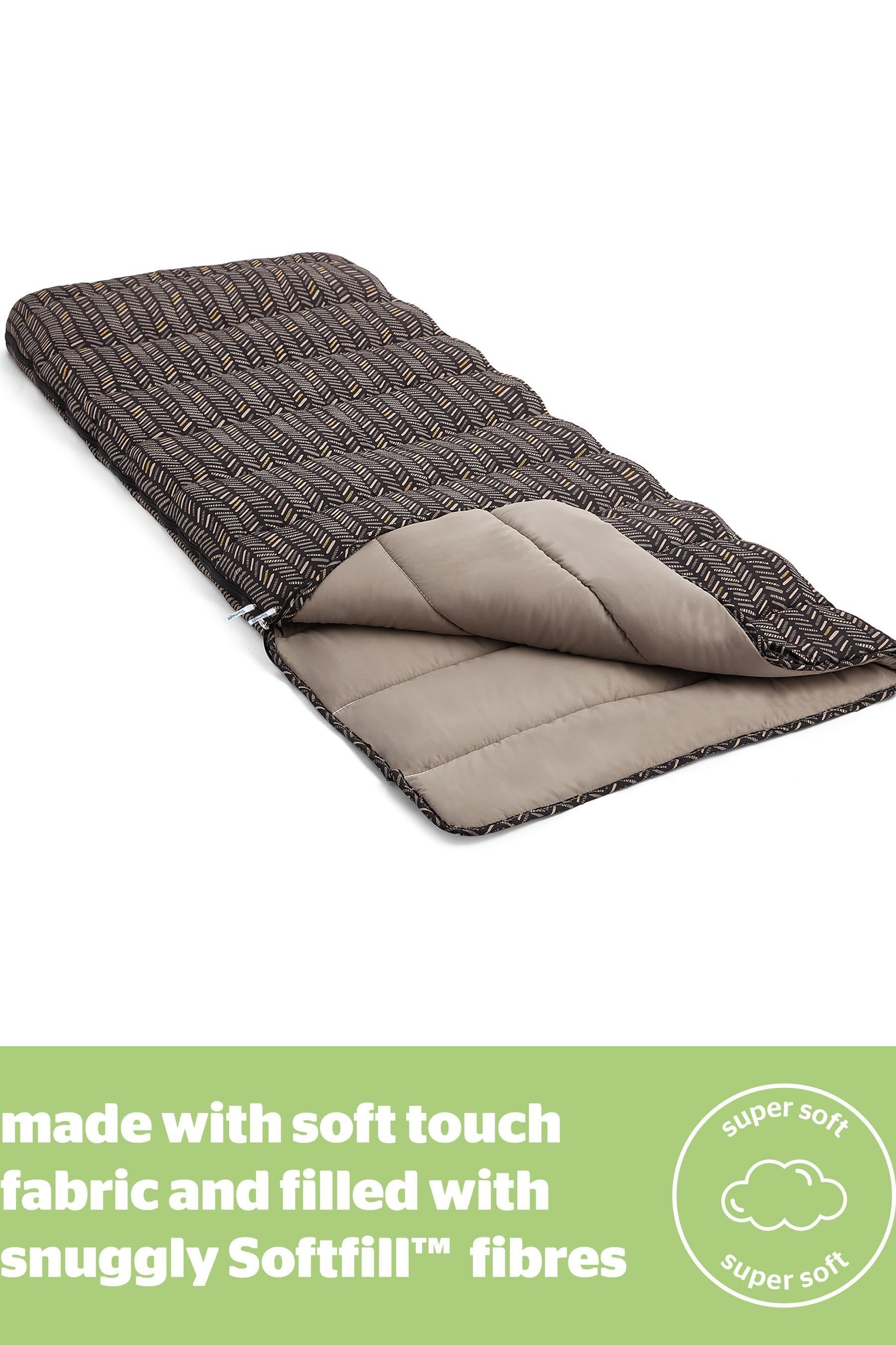 Buy Silentnight Blue Camping Collection Reversible Softfill Adult Sleeping Bag from the Next UK online shop