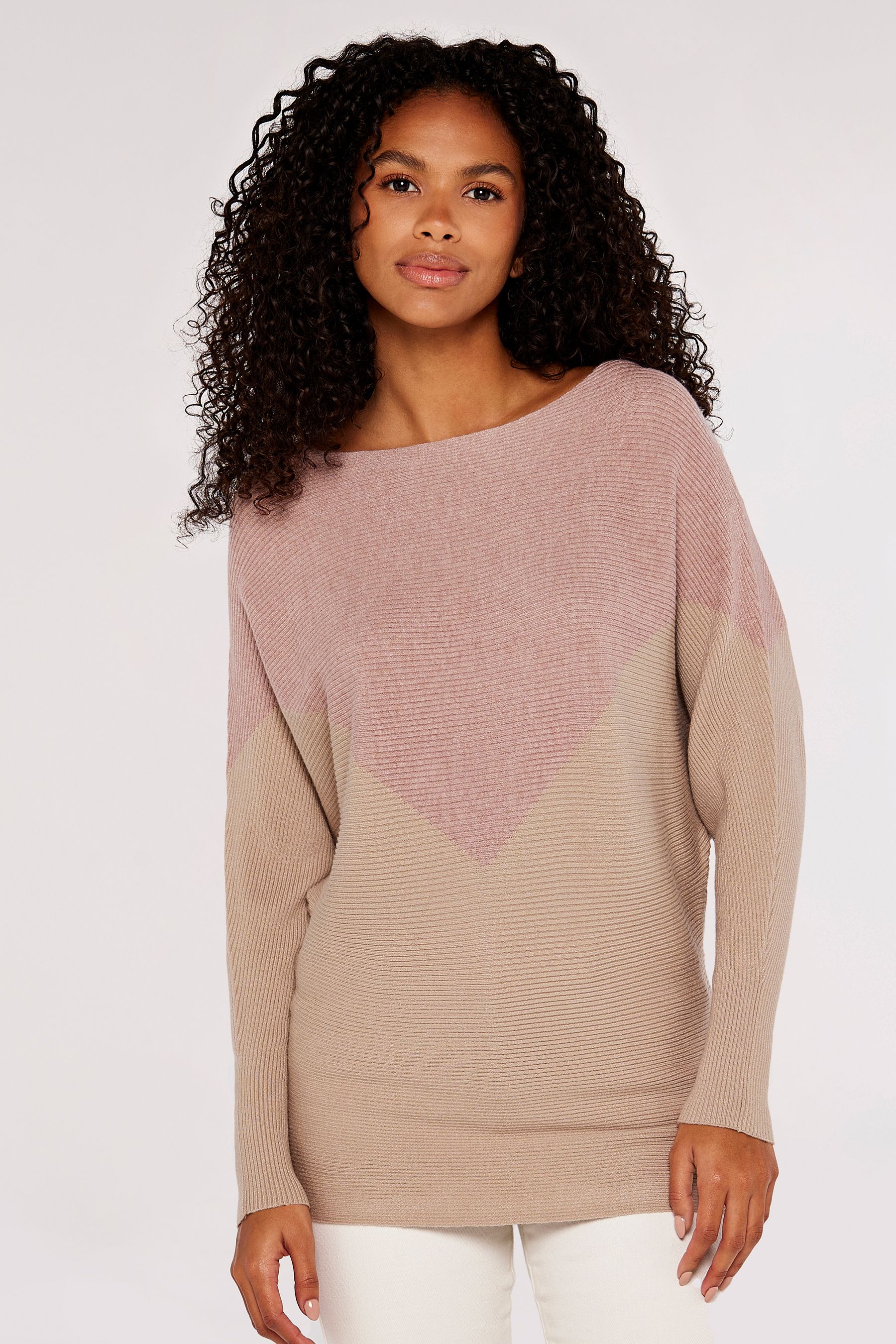 Chevron jumper womens top