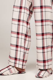 Tommy Hilfiger Cream/Red Logo Lace Cami Pyjama - Image 5 of 5