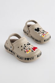 Neutral Mickey Mouse Slipper Clogs - Image 1 of 5