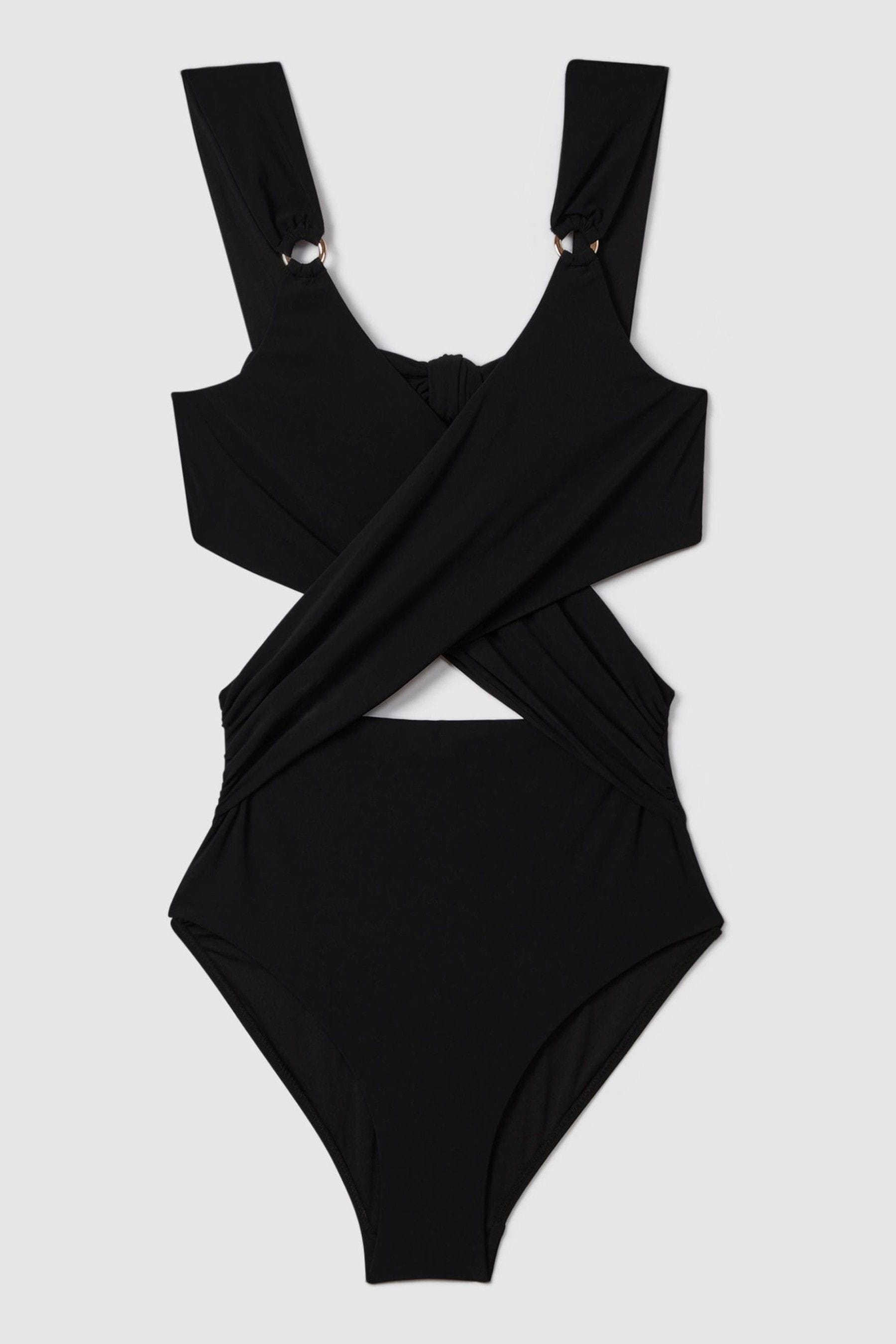 Front cut out swimsuit online