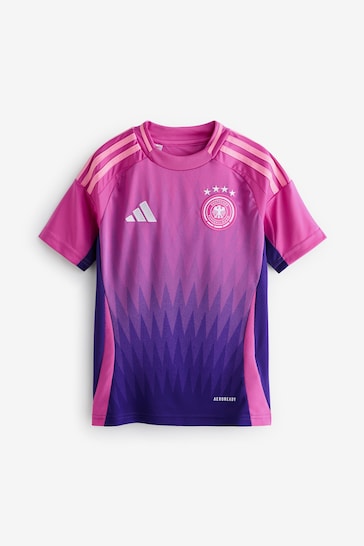 adidas Pink Germany 24 Away Jersey Kids