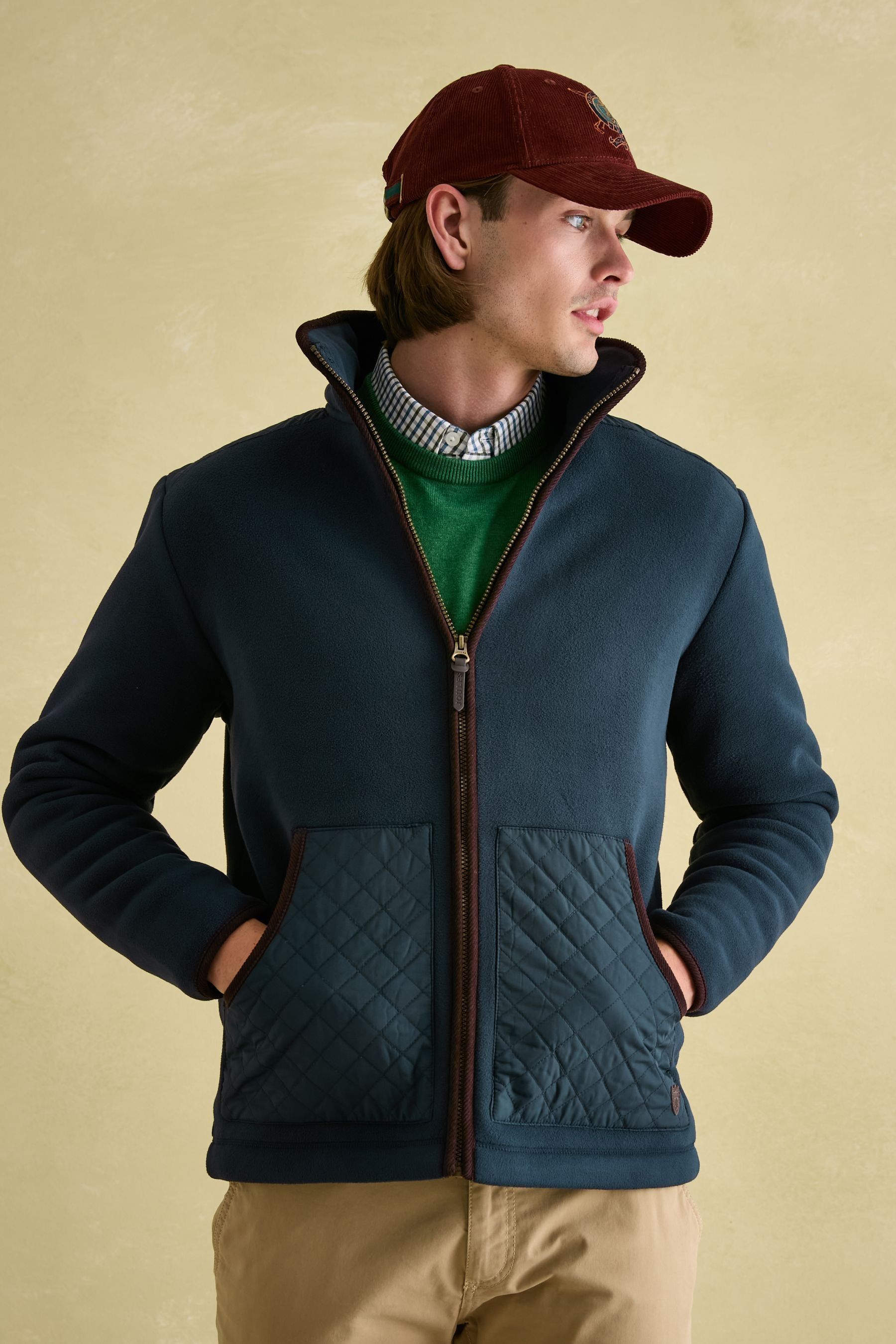 Navy joules jacket shop