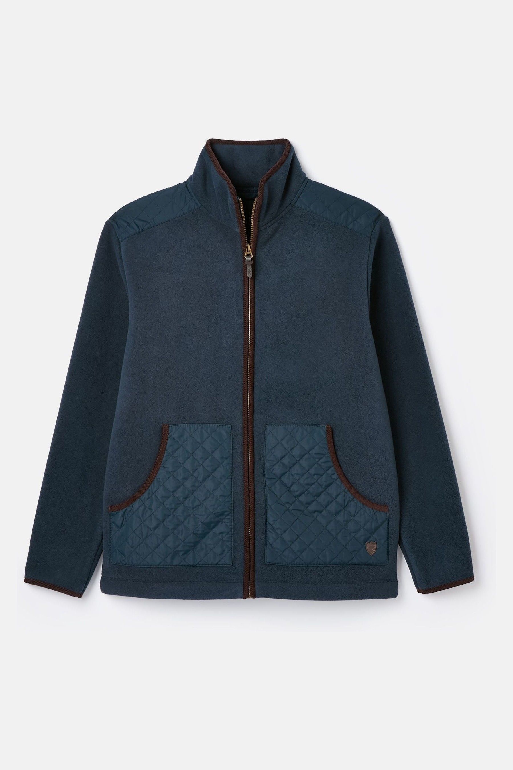 Buy Joules Greenfield Navy Blue Full Zip Fleece Jacket from the Next UK online shop