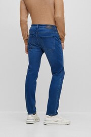 BOSS Blue Delaware Slim Fit Jeans - Image 2 of 5