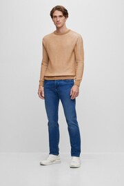 BOSS Blue Delaware Slim Fit Jeans - Image 3 of 5