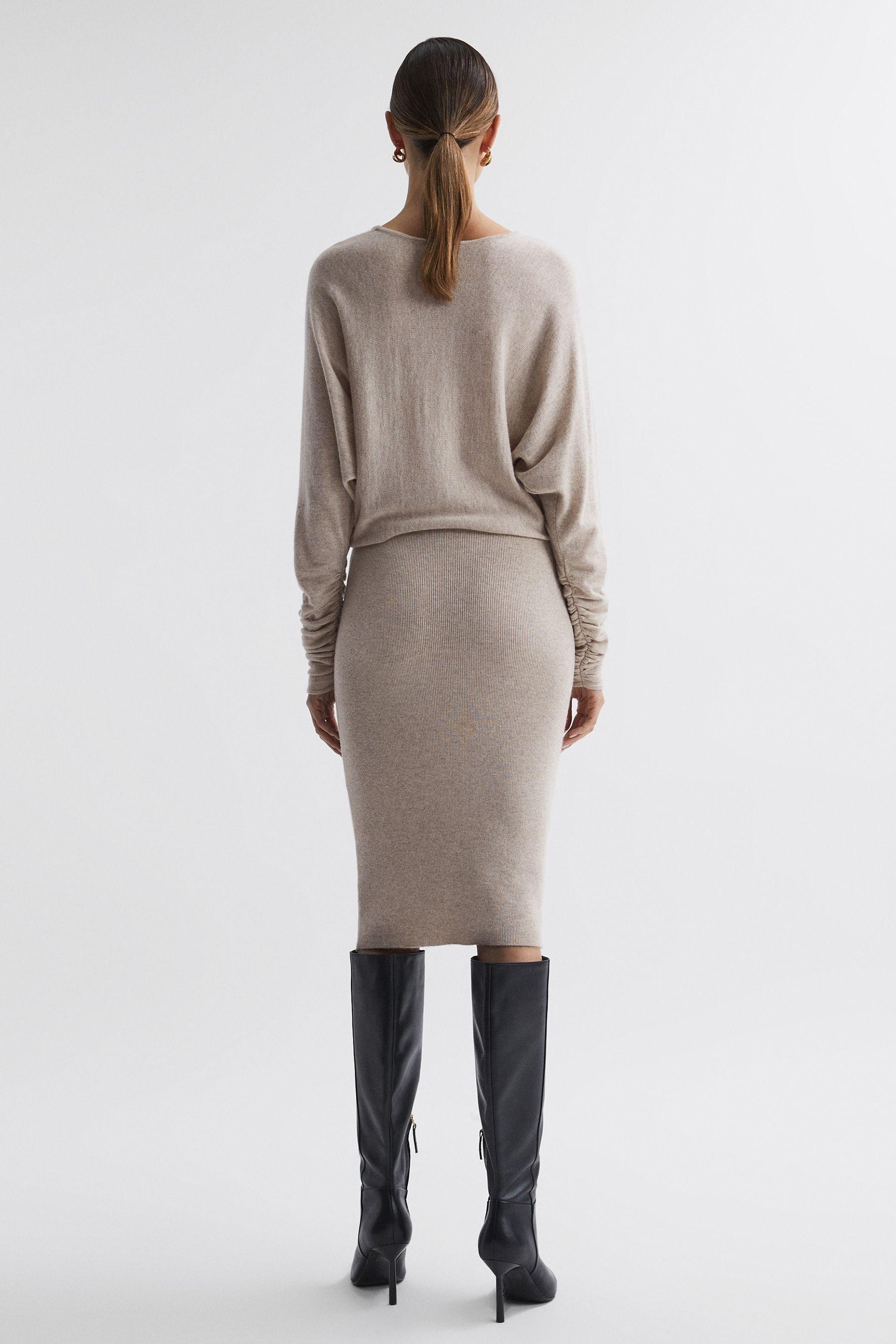 Petite wool cheap dress