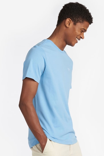 Barbour® Blue Mens Sports T-Shirt