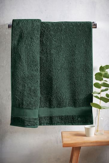 Green Bottle Egyptian Cotton Towel