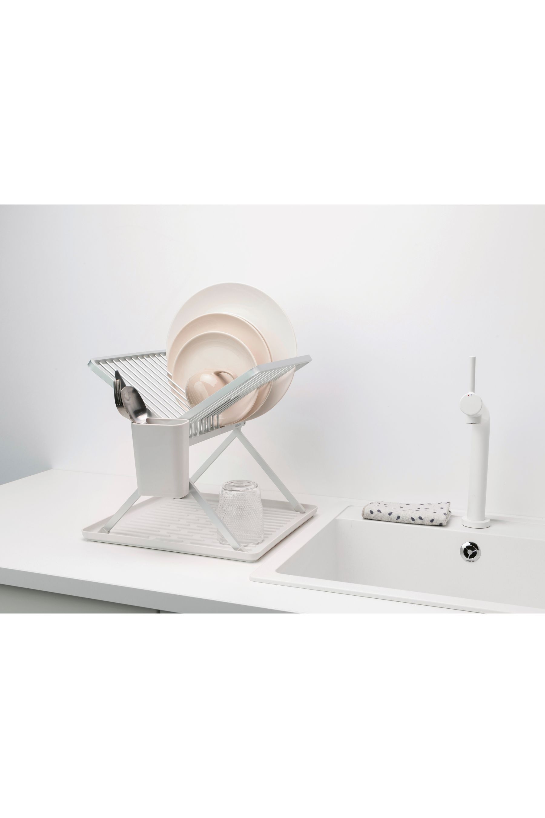 Buy Brabantia Grey Foldable Dish Rack from the Next UK online shop