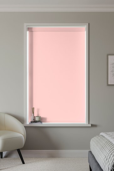 Pink Glow Made to Measure Blackout Roller Blind