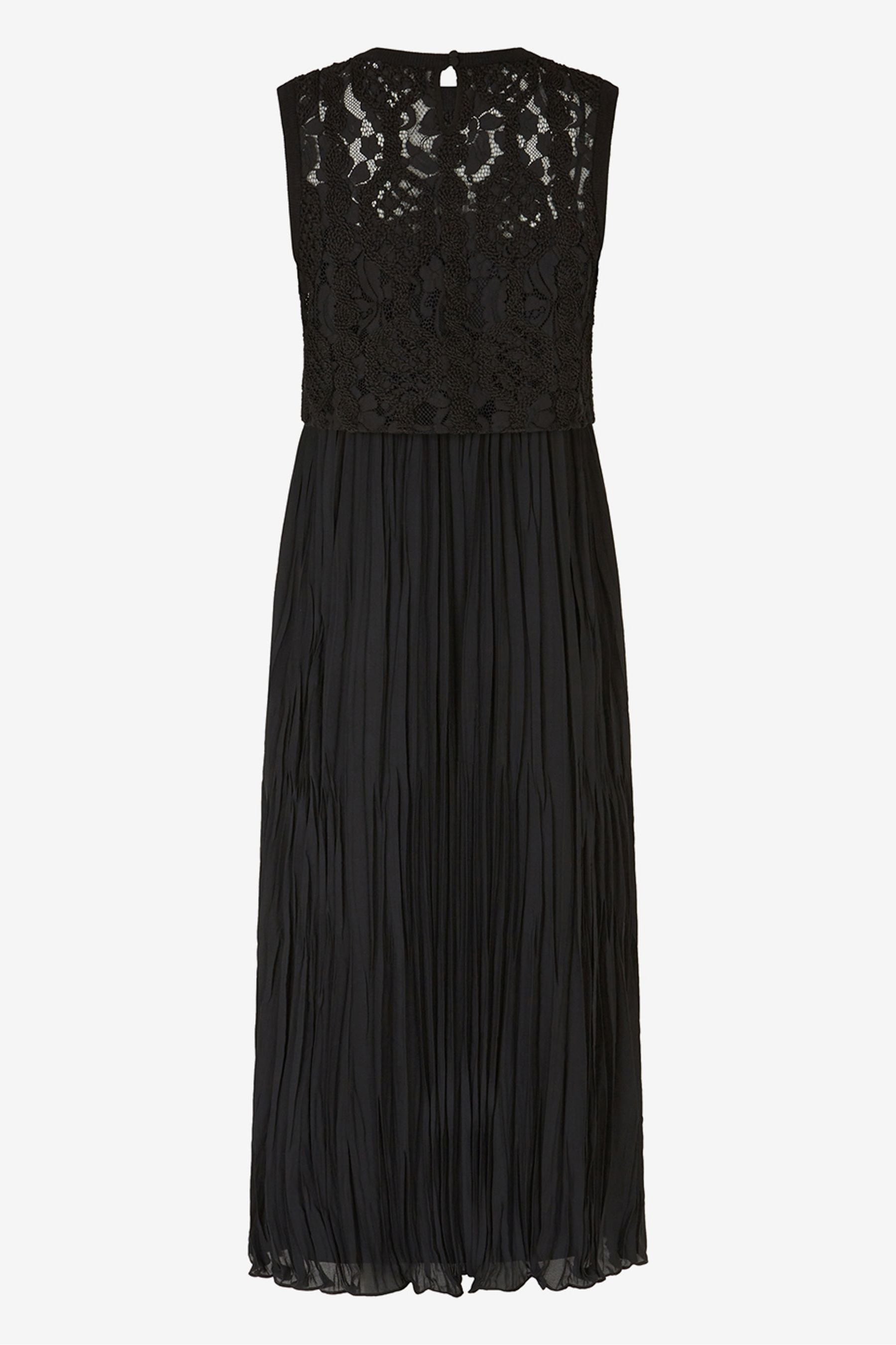Mint velvet black lace skirt shop