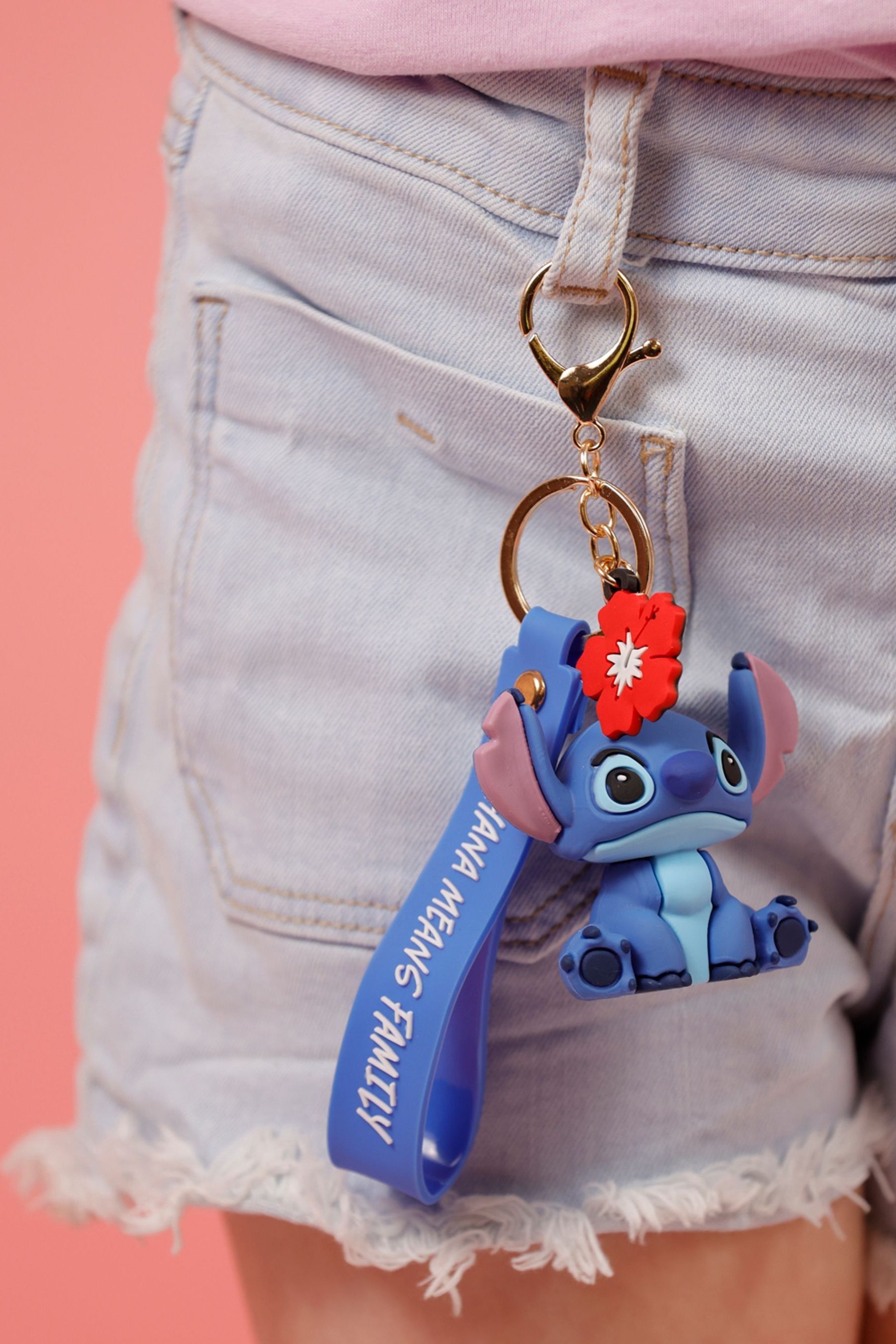 Buy Peers Hardy Disney Lilo and Stitch 3D Black Keychain from the
