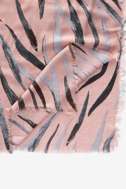 Pink Animal Lightweight Scarf - Image 5 of 5