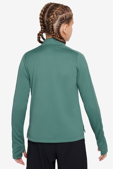 Nike Green Dri-FIT Long-Sleeve 1/2 Zip Top