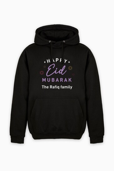 Personalised Womens Happy Eid Hoodie by Dollymix