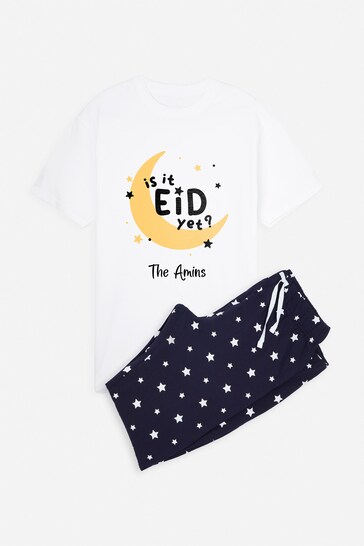 Personalised Mens Is It Eid Yet? Pyjamas by Dollymix