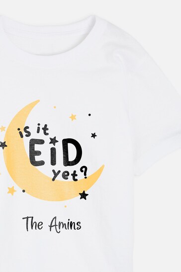 Personalised Kids Is It Eid Yet? Pyjamas By Dollymix