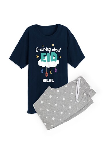 Personalised Mens Dreaming About Eid Pyjamas By Dollymix
