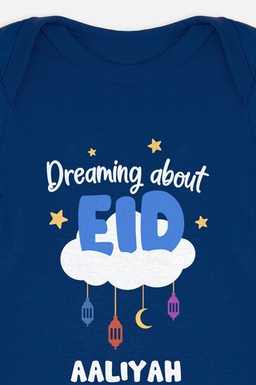 Personalised Dreaming About Eid Baby Bodysuit by Dollymix