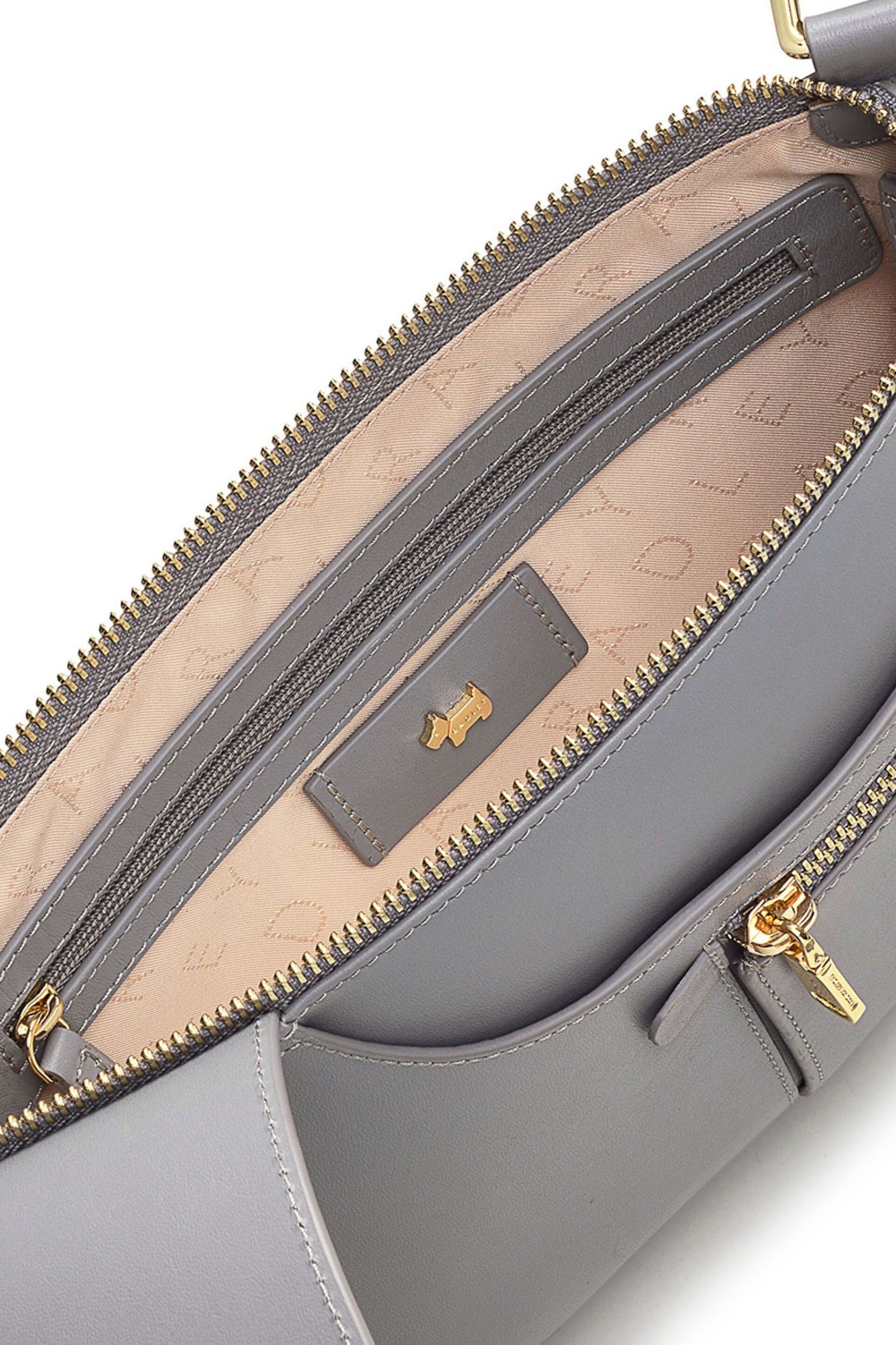 Radley London Grey Pockets Icon Small Zip-Top Cross-Body Bag - Image 5 of 5