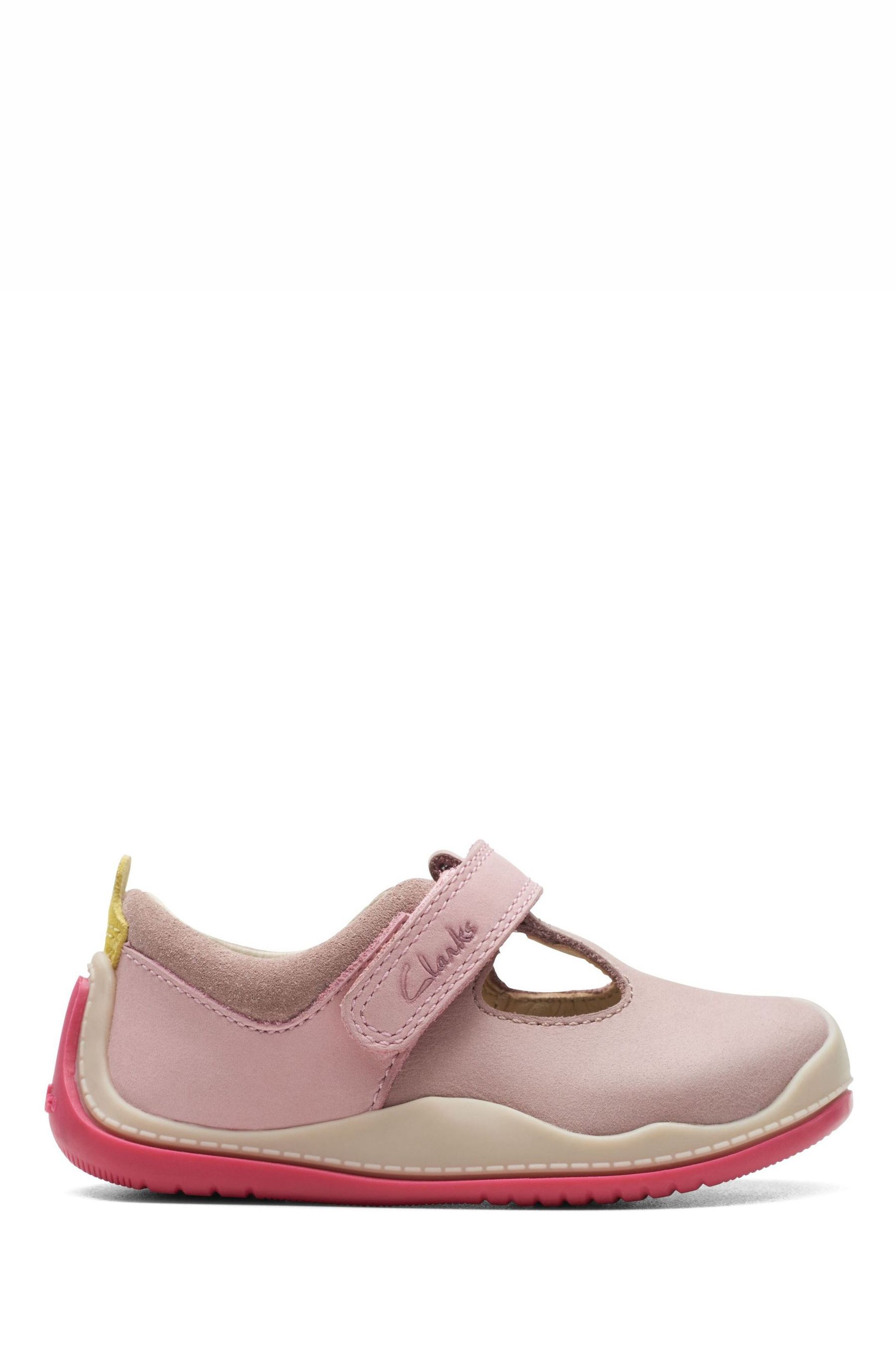 Clarks blush shoes top