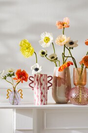 Multi Mini Wiggle Glass Bud Vase - Image 2 of 4