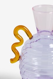 Multi Mini Wiggle Glass Bud Vase - Image 4 of 4
