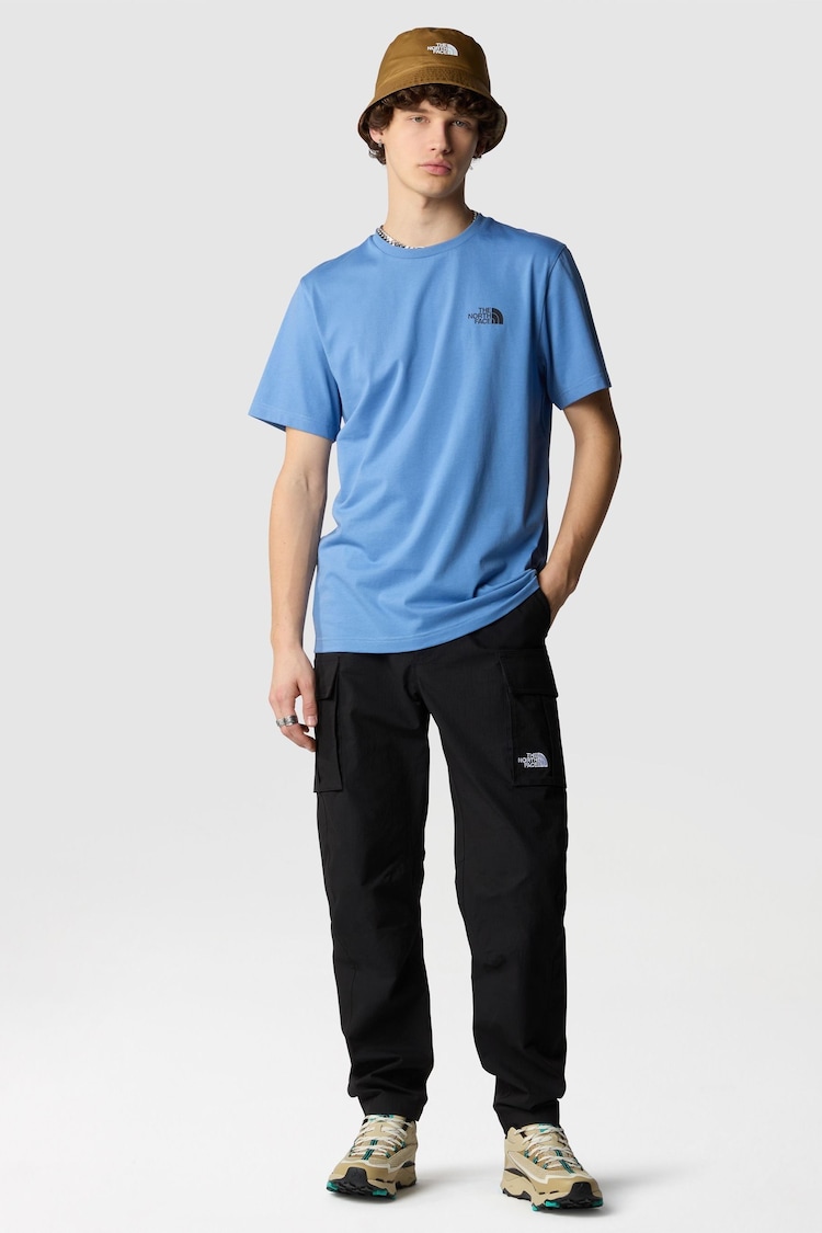 The North Face Blue Mens Simple Dome Short Sleeve T-Shirt - Image 3 of 3