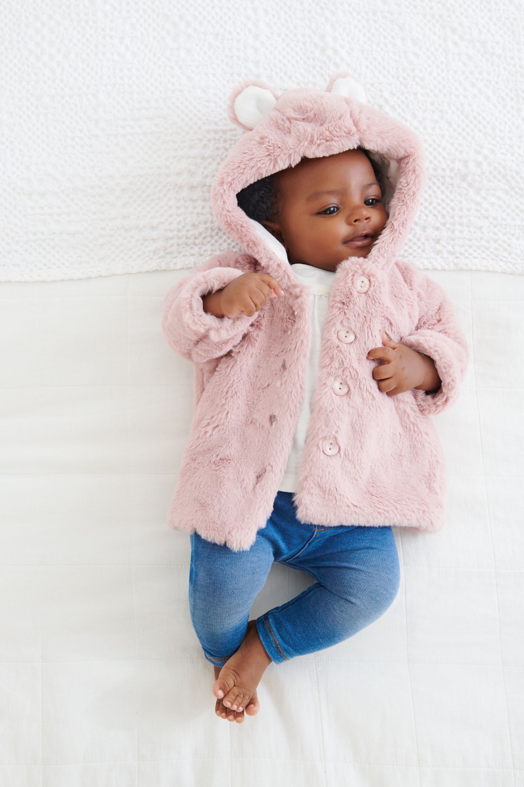 Baby jacket with ears 2025