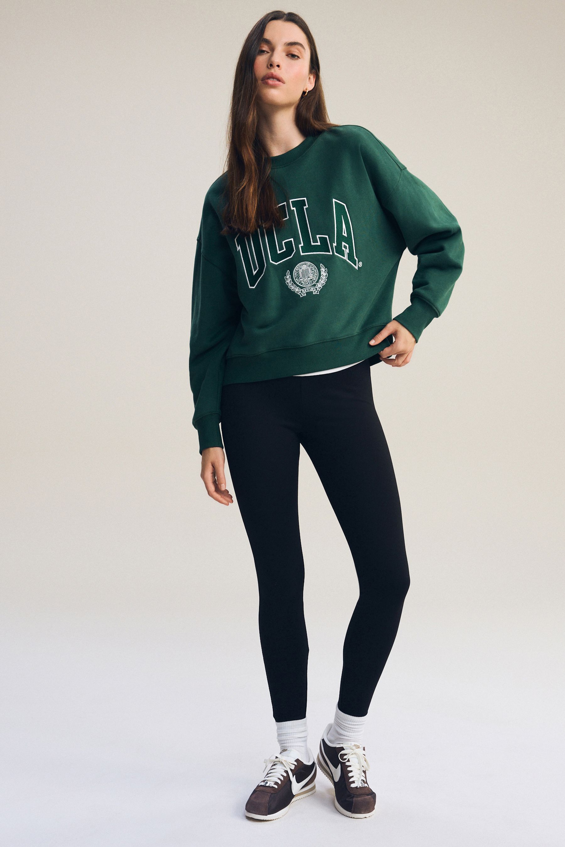 Black thick leggings uk online