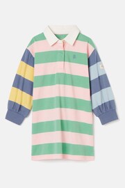 Joules Emmie Multi Striped Jersey Rugby Dress - Image 6 of 11