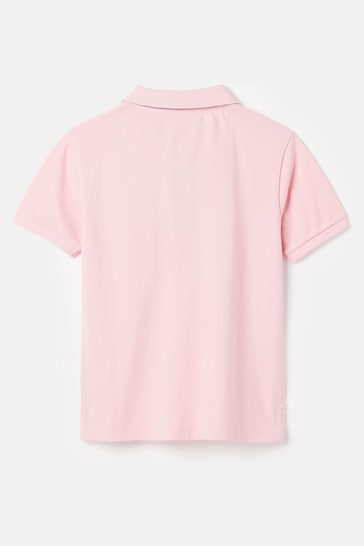 Joules Woody Pink Pique Cotton Polo Shirt