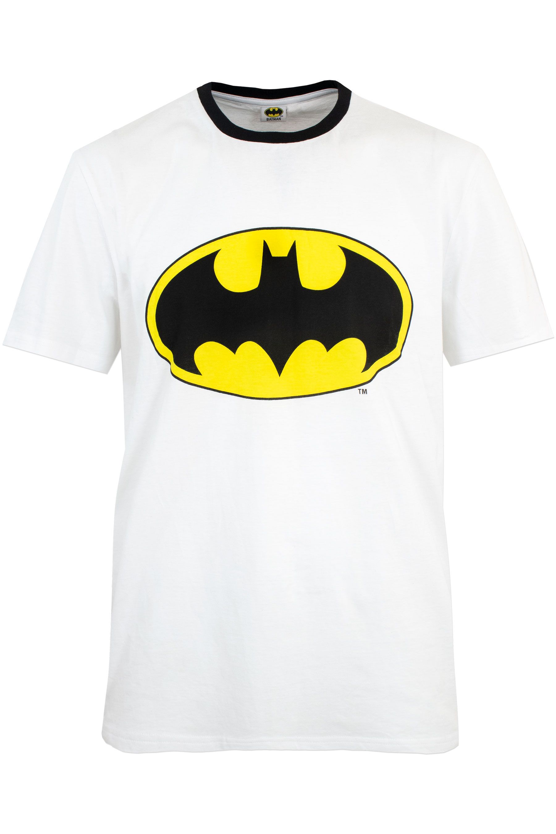 Character White Batman 100 Cotton Pyjamas MEDIUM Mens