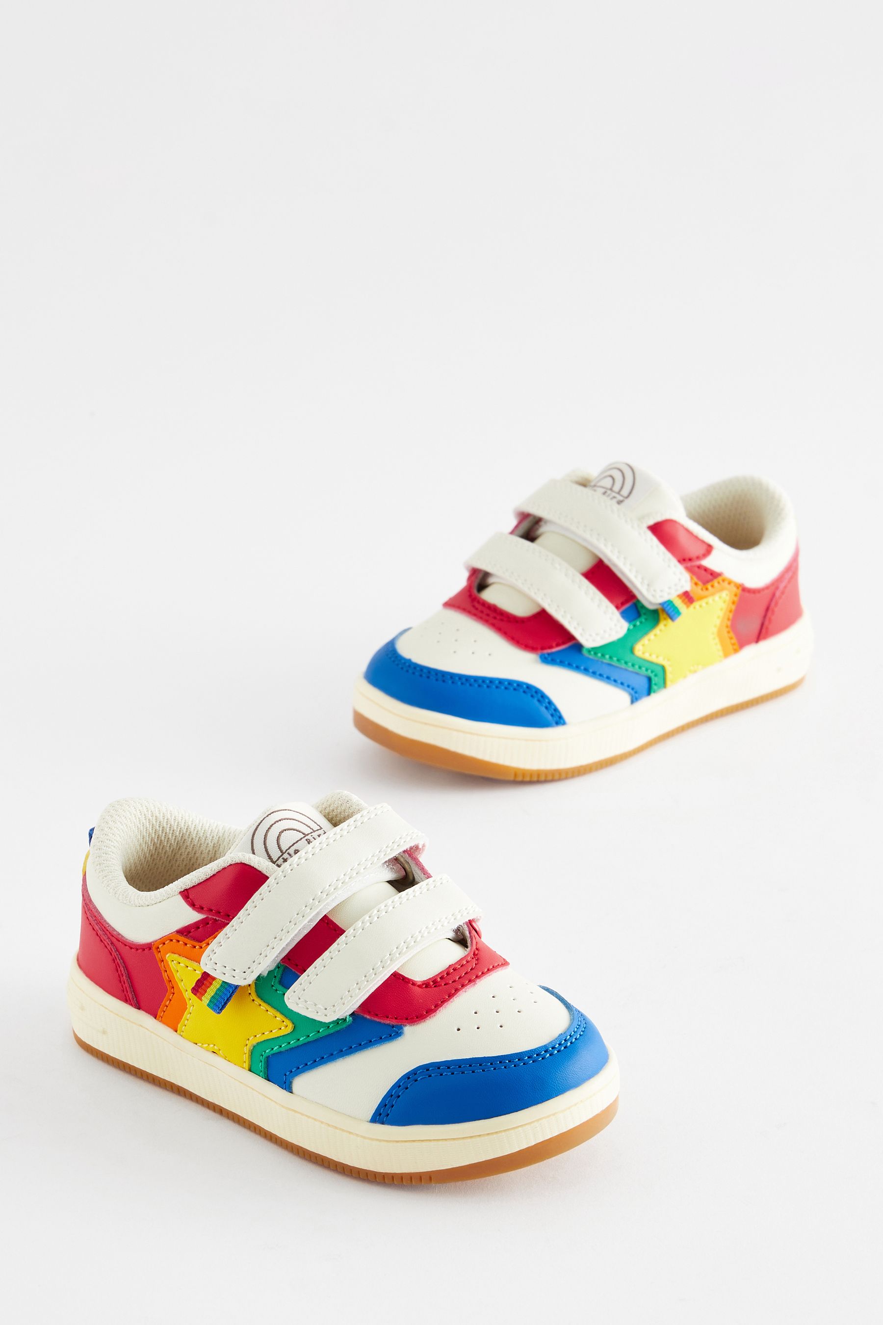 Buy Little Bird by Jools Oliver Multi Rainbow Star Low Top Trainers from the Next UK online shop
