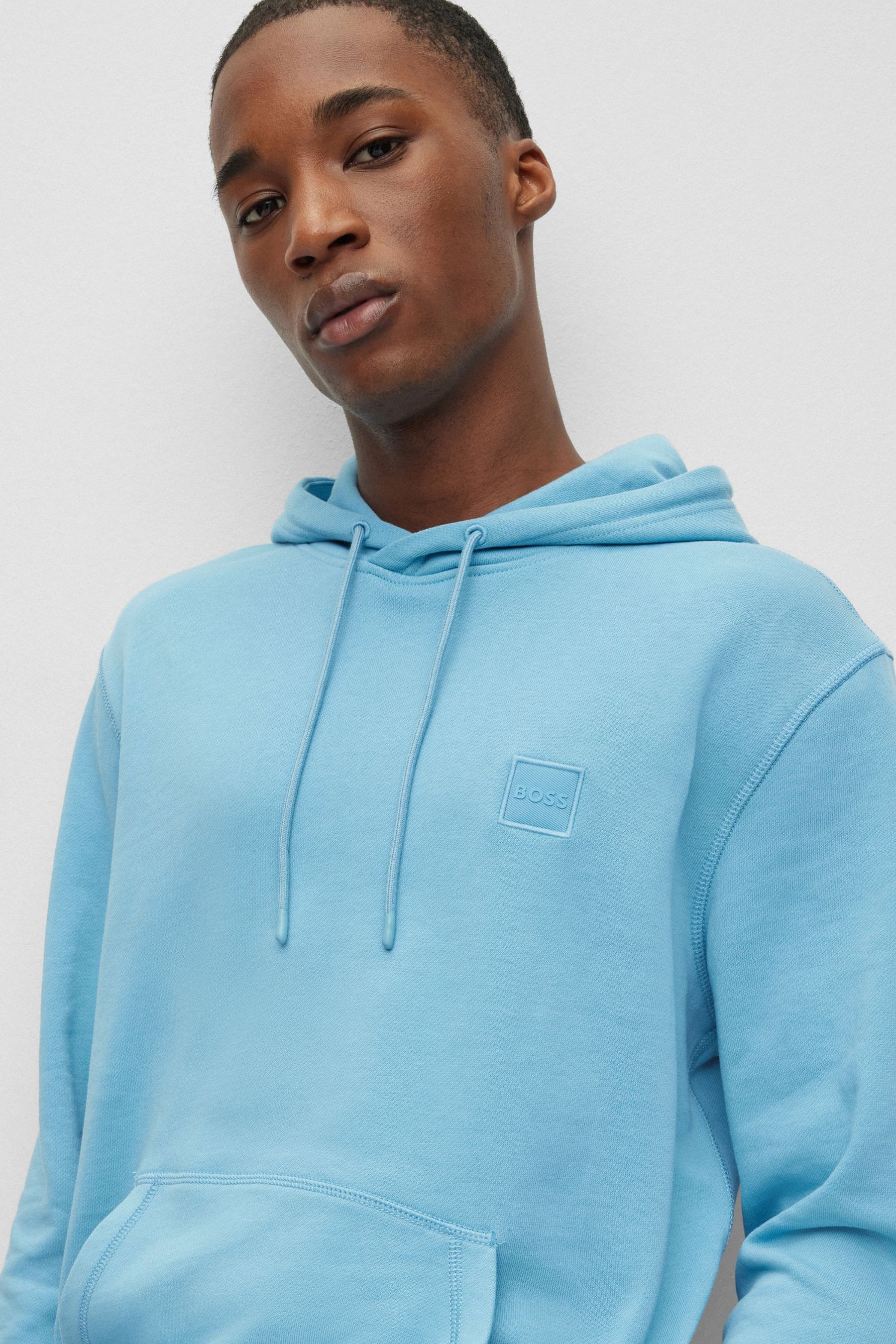 Boss blue sweatshirt new arrivals