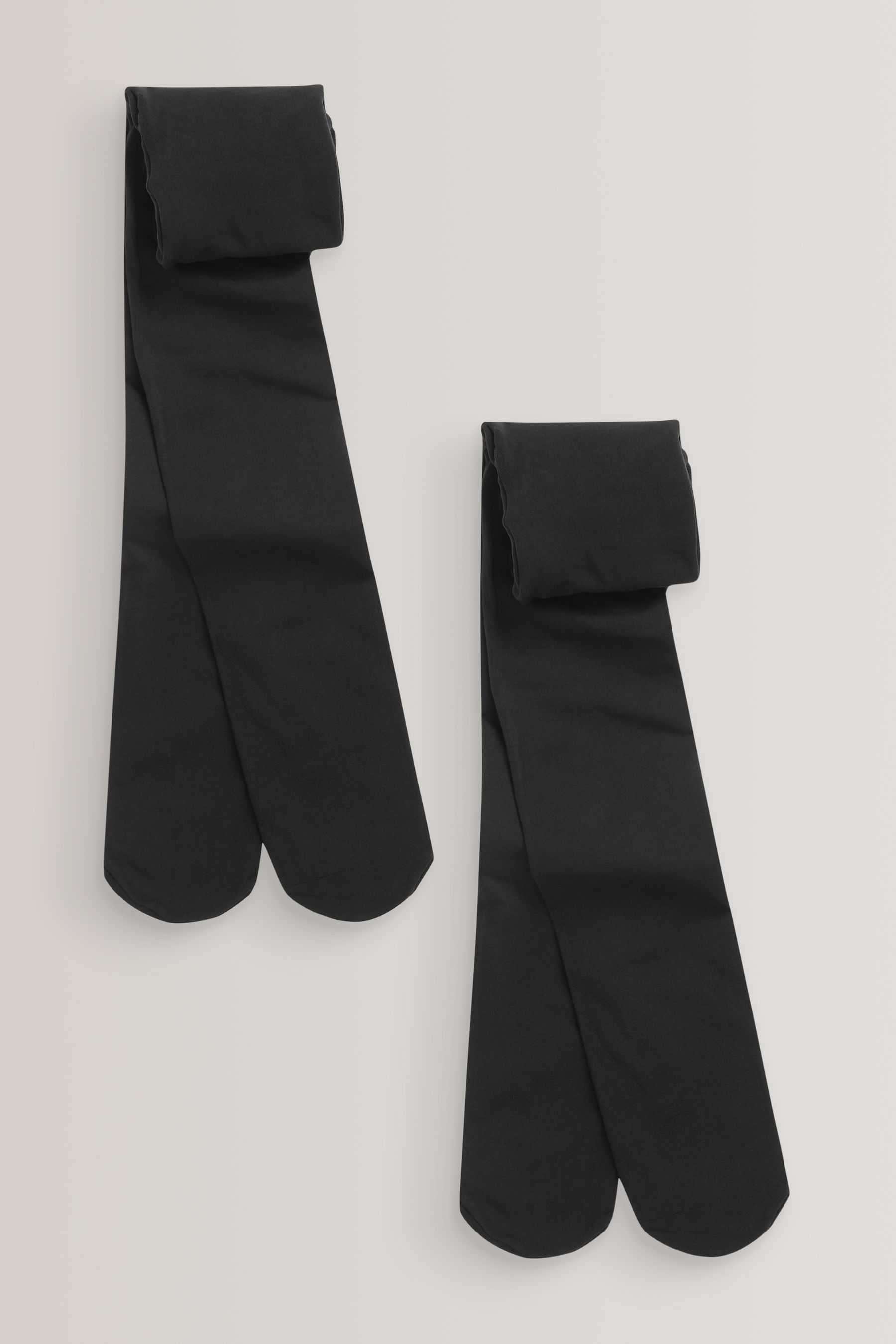Buy Black Regular Length 2 Pack 40 Denier School Tights from Next Romania
