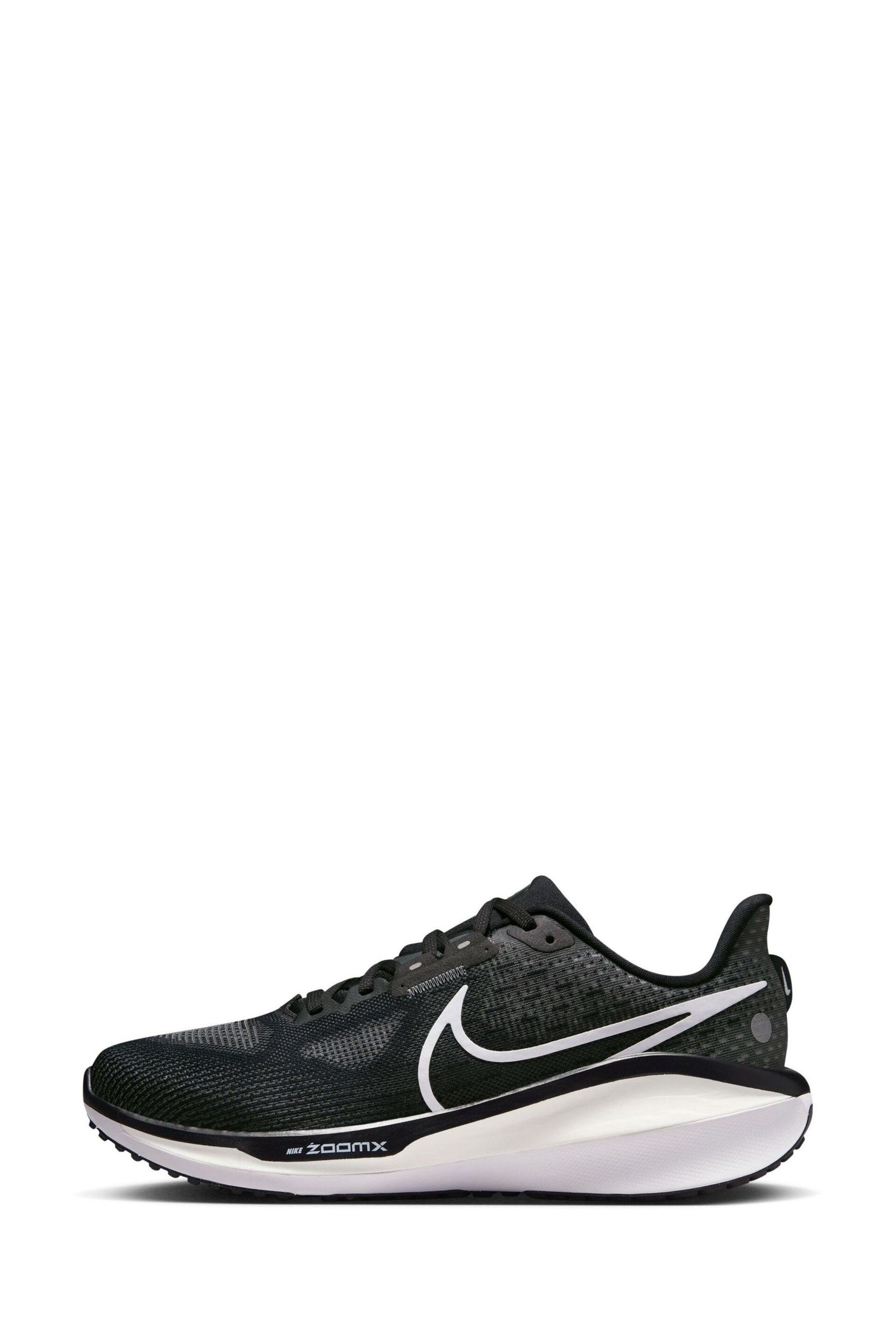 Nike Black/ White Vomero 17 Road Running Trainers - Image 2 of 13