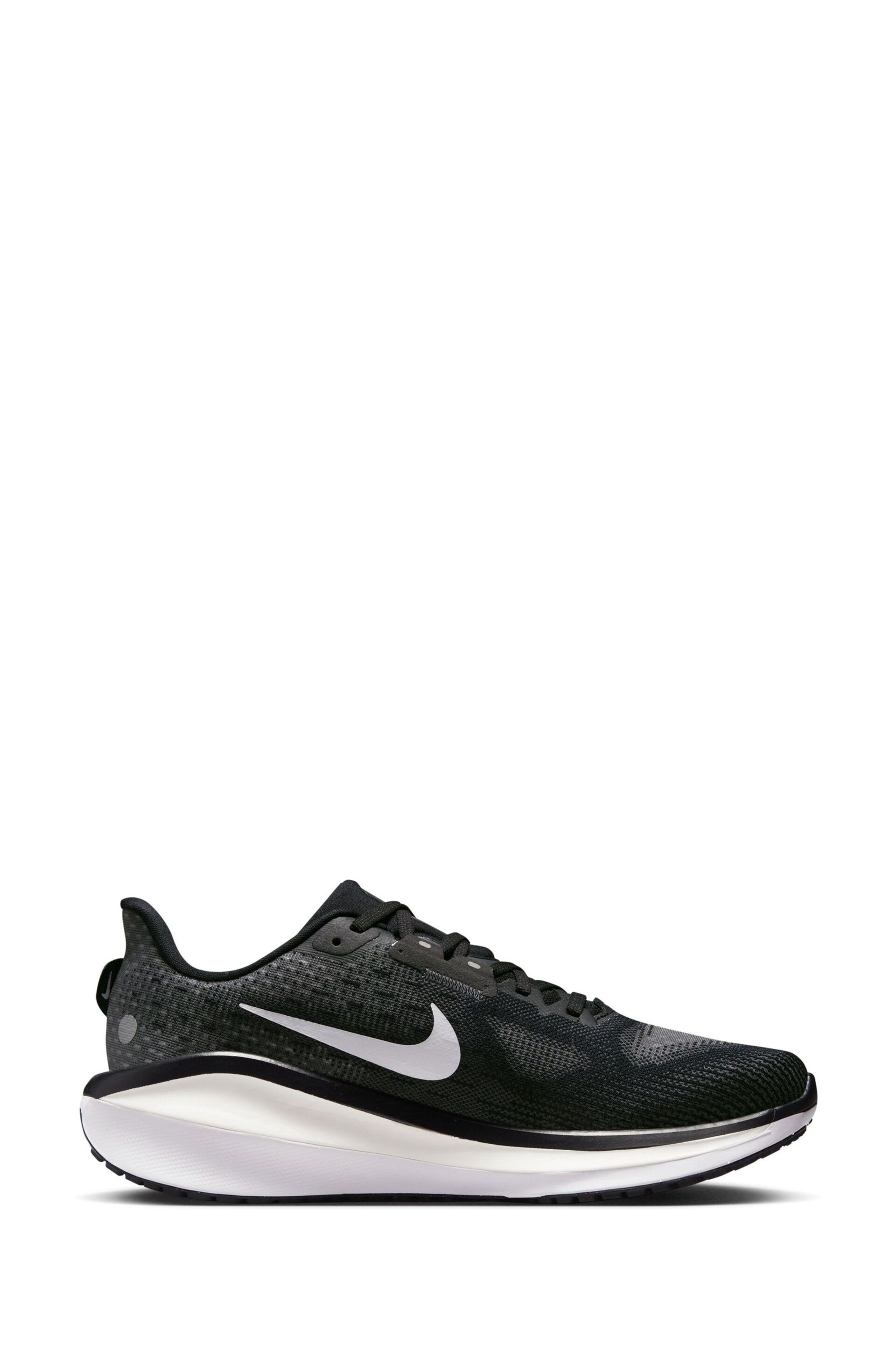 Nike Black/ White Vomero 17 Road Running Trainers - Image 3 of 13