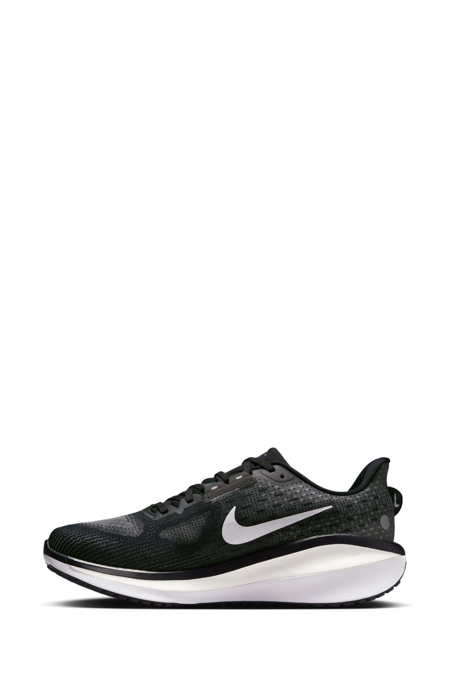 Nike Black/ White Vomero 17 Road Running Trainers - Image 4 of 13