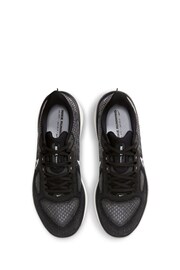 Nike Black/ White Vomero 17 Road Running Trainers - Image 7 of 13