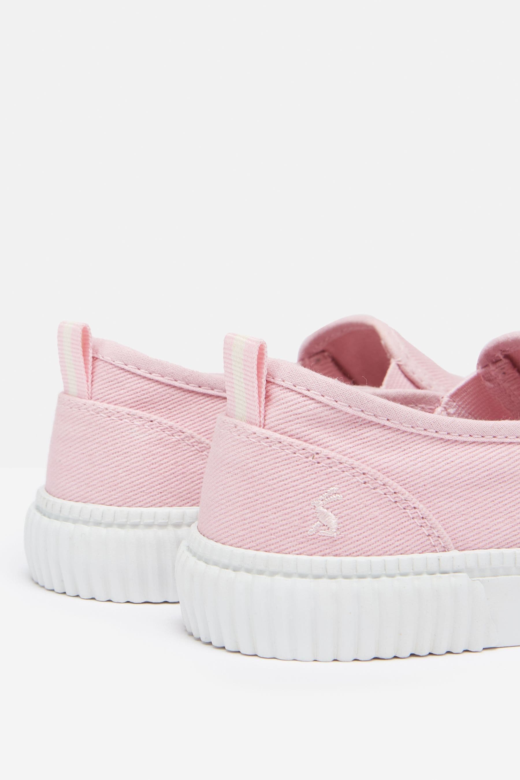 Buy Joules Kids Peasy Pink Slip On Plimsolls from the Next UK online shop